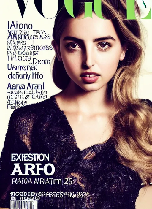 Image similar to a portrait of ana de armas by mario testino, head shot, award winning, cover of vogue, sony a 7 r