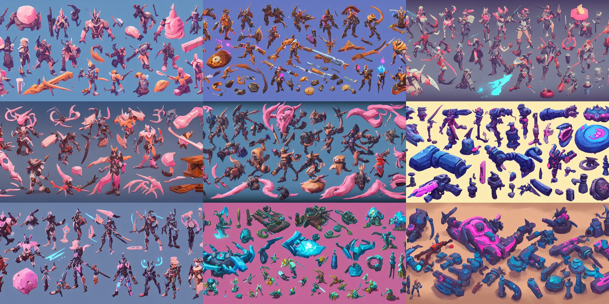 Prompt: game asset of banquet, in gouache detailed paintings, props, stylized, 2 d sprites, kitbash, arcane, overwatch, blue and pink color scheme, 8 k, close up