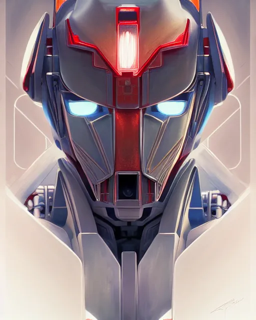 Image similar to symmetry!! portrait of a transformers robot acting as elmo, intricate, elegant, highly detailed, digital painting, artstation, concept art, smooth, sharp focus, illustration, art by artgerm and greg rutkowski and alphonse mucha, 8 k