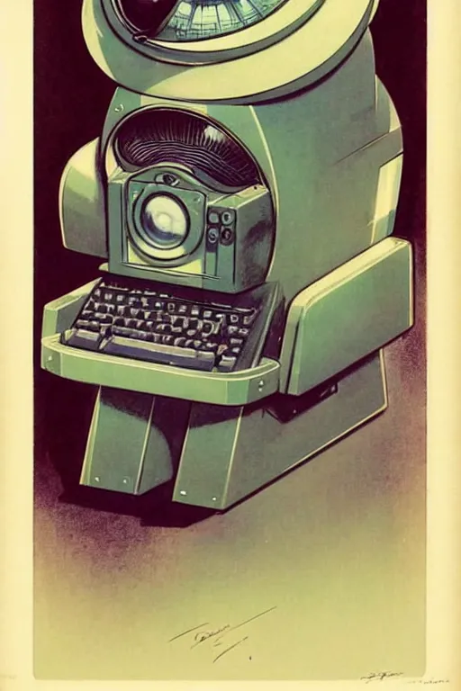 Prompt: ( ( ( ( ( 1 9 5 0 s retro future art deco computer design. muted colors. ) ) ) ) ) by jean - baptiste monge!!!!!!!!!!!!!!!!!!!!!!!!!!!!!!