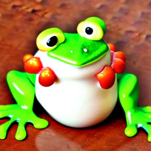 Image similar to yogurt covered frog