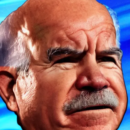 Image similar to planet of joe bidens face