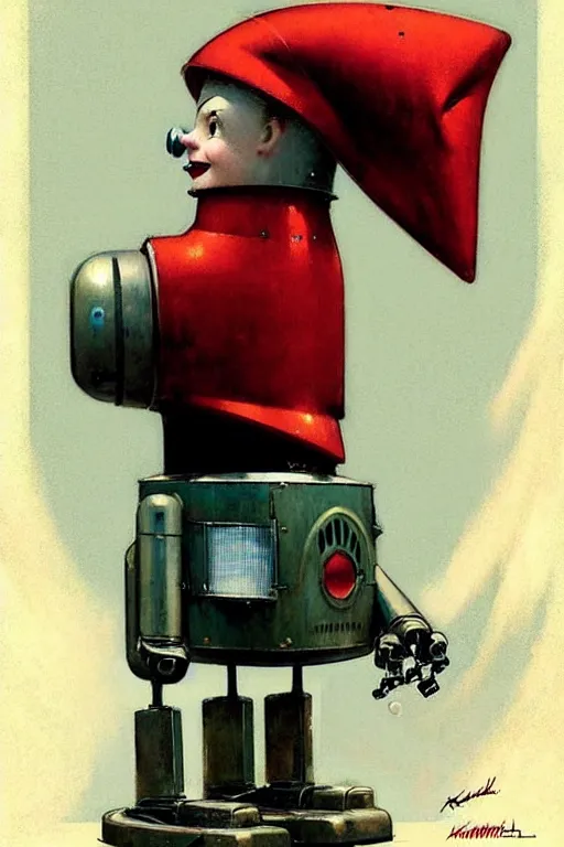 Image similar to ( ( ( ( ( 1 9 5 0 s robot knome, robert kinoshita, android. muted colors. ) ) ) ) ) by jean - baptiste monge, tom lovell!!!!!!!!!!!!!!!!!!!!!!!!!!!!!!