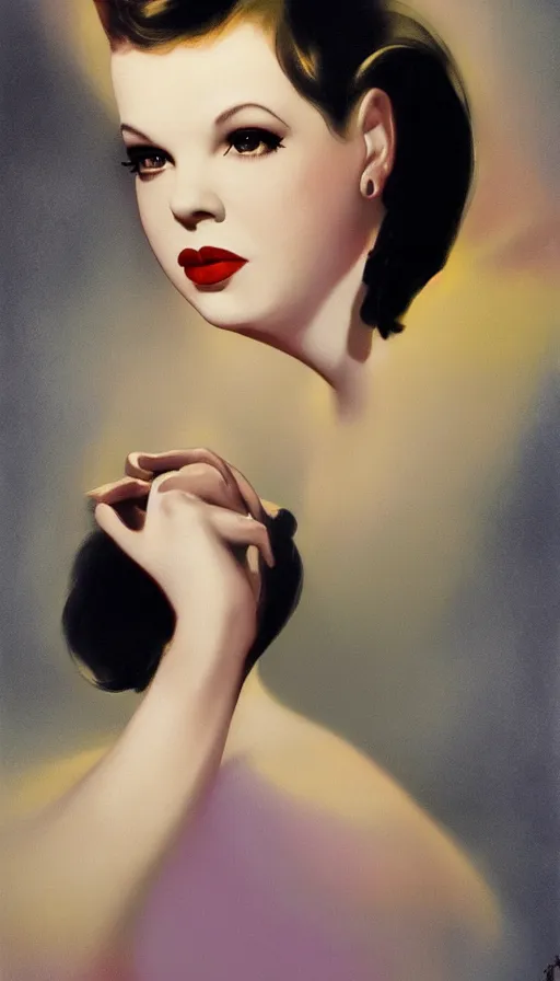Image similar to judy garland by rolf armstrong