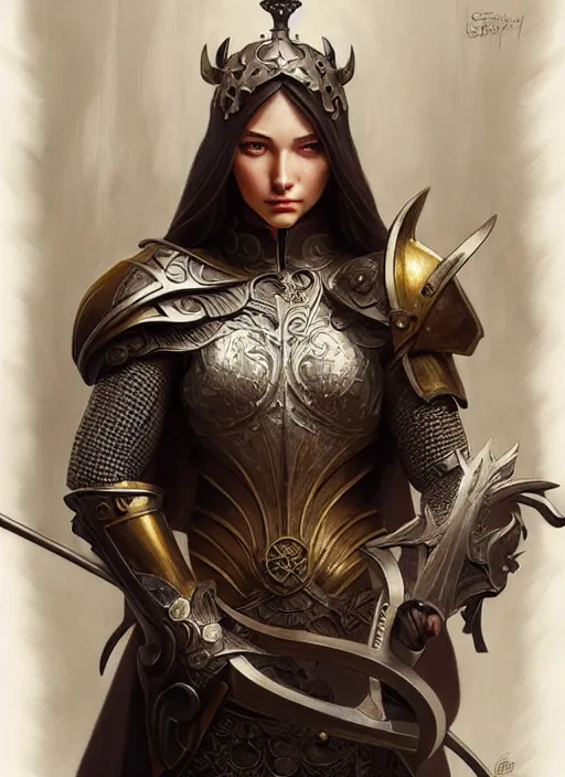 Image similar to Muscular and powerful medieval knight portrait, art nouveau, fantasy, intricate flower designs, elegant, highly detailed, sharp focus, art by Artgerm and Greg Rutkowski