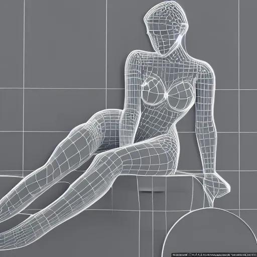 Prompt: 3 d neon art of a women's body, hyper detailed, 3 d render, award winning