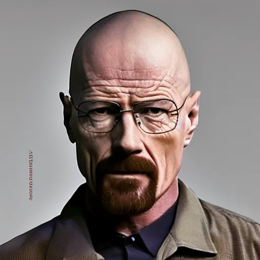 Prompt: walter white as a black man