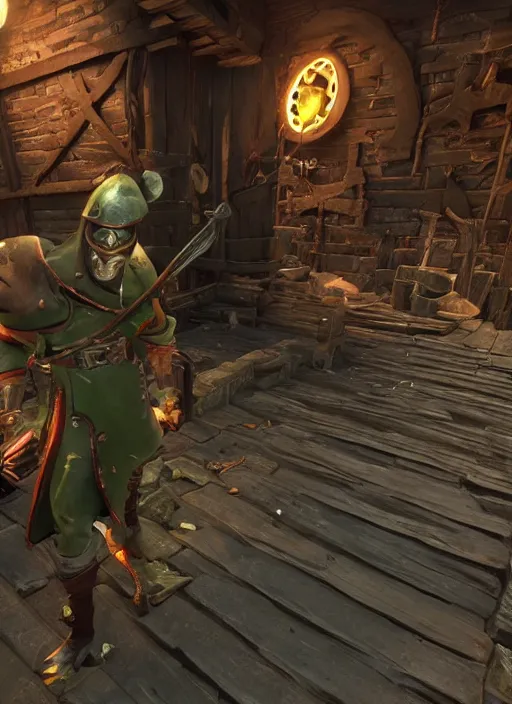 Image similar to Todd Howard in Vermintide 2, gameplay, 8k, HD
