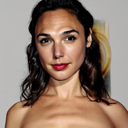 Prompt: Gal Gadot, head and shoulders portrait, extremely detailed masterpiece, one single continues line.