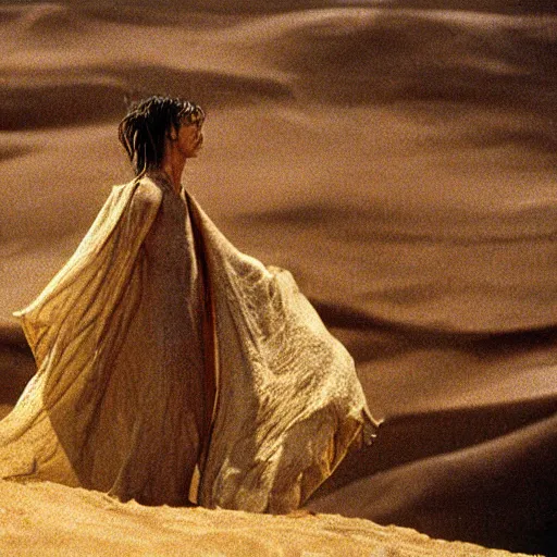 Image similar to a sand wraith. Movie still