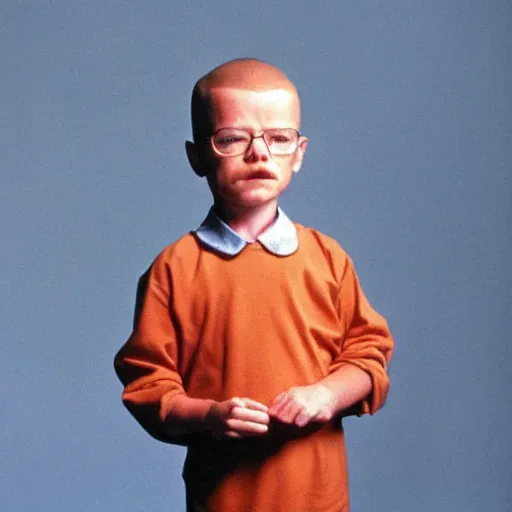 Image similar to walter white as a child