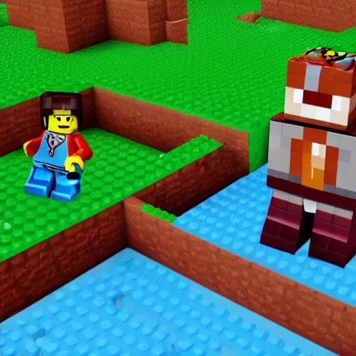 Lego Minecraft - Roblox