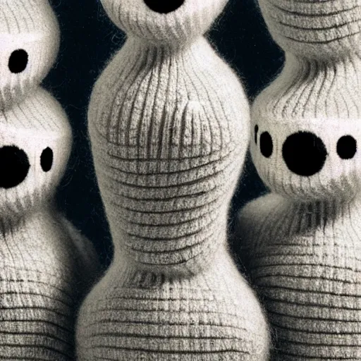 Image similar to portrait photo of a wool sock with giant eyes, face made from smiles and joy, extremely high details, realistic, by MC Escher and Rene Margitte and victor enrich