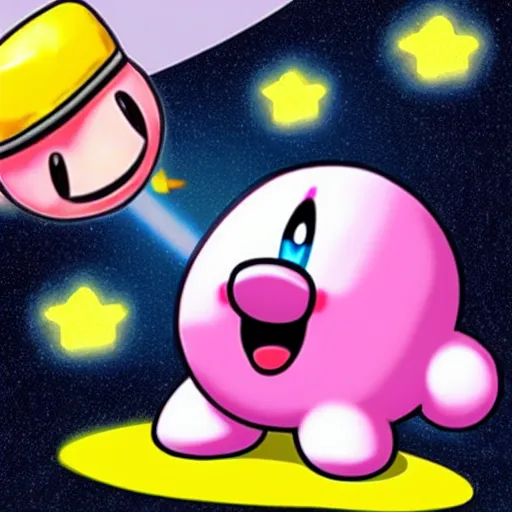 Prompt: Kirby nintendo