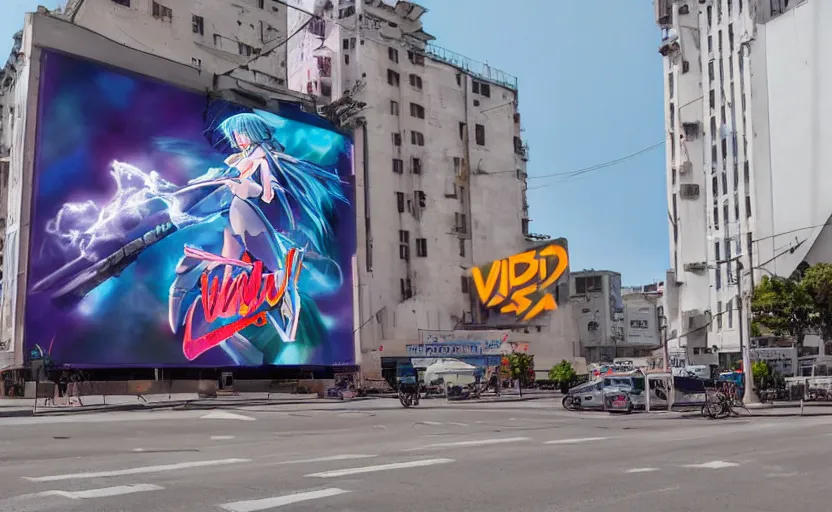 Image similar to billboard advertisement with an extremely beautiful photo of a white marble statue of an anime girl with colorful motocross logos and motorcycle helmet with closed visor, colorful smoke in the background, carved marble statue, fine art, neon genesis evangelion, virgil abloh, offwhite, denoise, highly detailed, 8 k, hyperreal