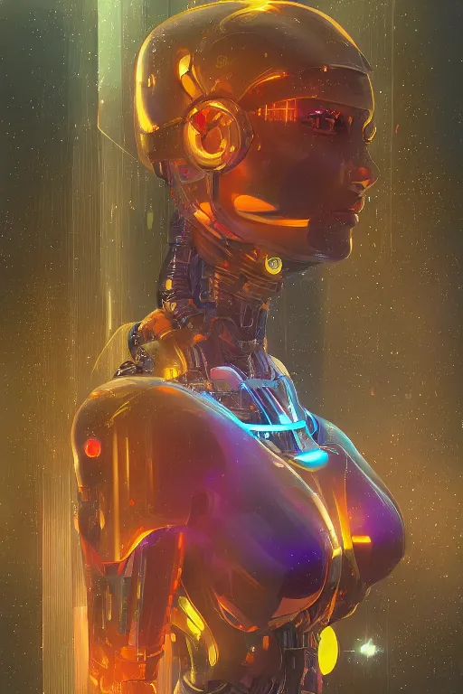 Image similar to A beautiful robotic woman dreaming, cinematic lighting, soft bokeh, sci-fi, modern, colourful, highly detailed, digital painting, artstation, concept art, sharp focus, illustration, by klimt