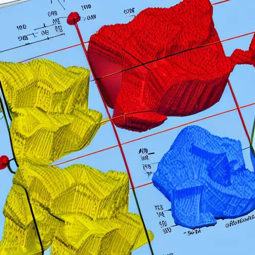 Prompt: a 3 d graph from a science paper