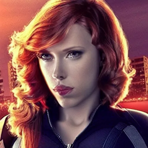 Image similar to Black Widow pregnant, movie screenshot