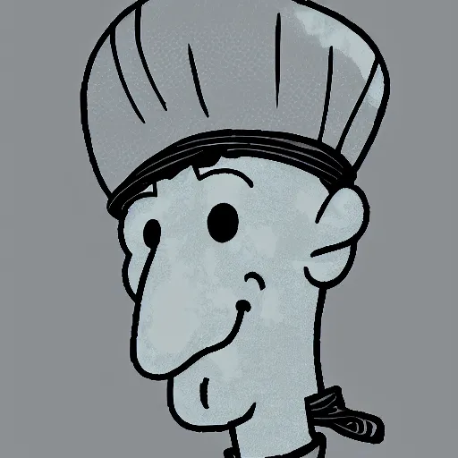 Prompt: handsome squidward, male portrait, pop asrt style