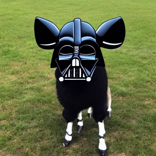 darth vader as a goat Stable Diffusion OpenArt