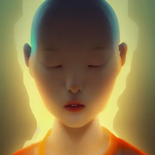 Prompt: hsiao - ron cheng style, vfx art, unreal engine render, claymation style, colourful, volumetric light, digital painting, digital illustration, dramatic light,