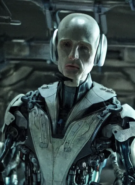 Image similar to the engineer from Prometheus, hollywood movie still