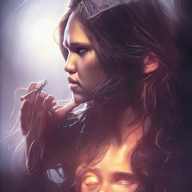 Image similar to the thing jessica alba john carpenter by stanley artgerm lau, wlop, rossdraws, frank frazetta, andrei riabovitchev, marc simonetti