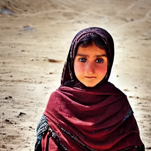 Image similar to national geographic afghan girl