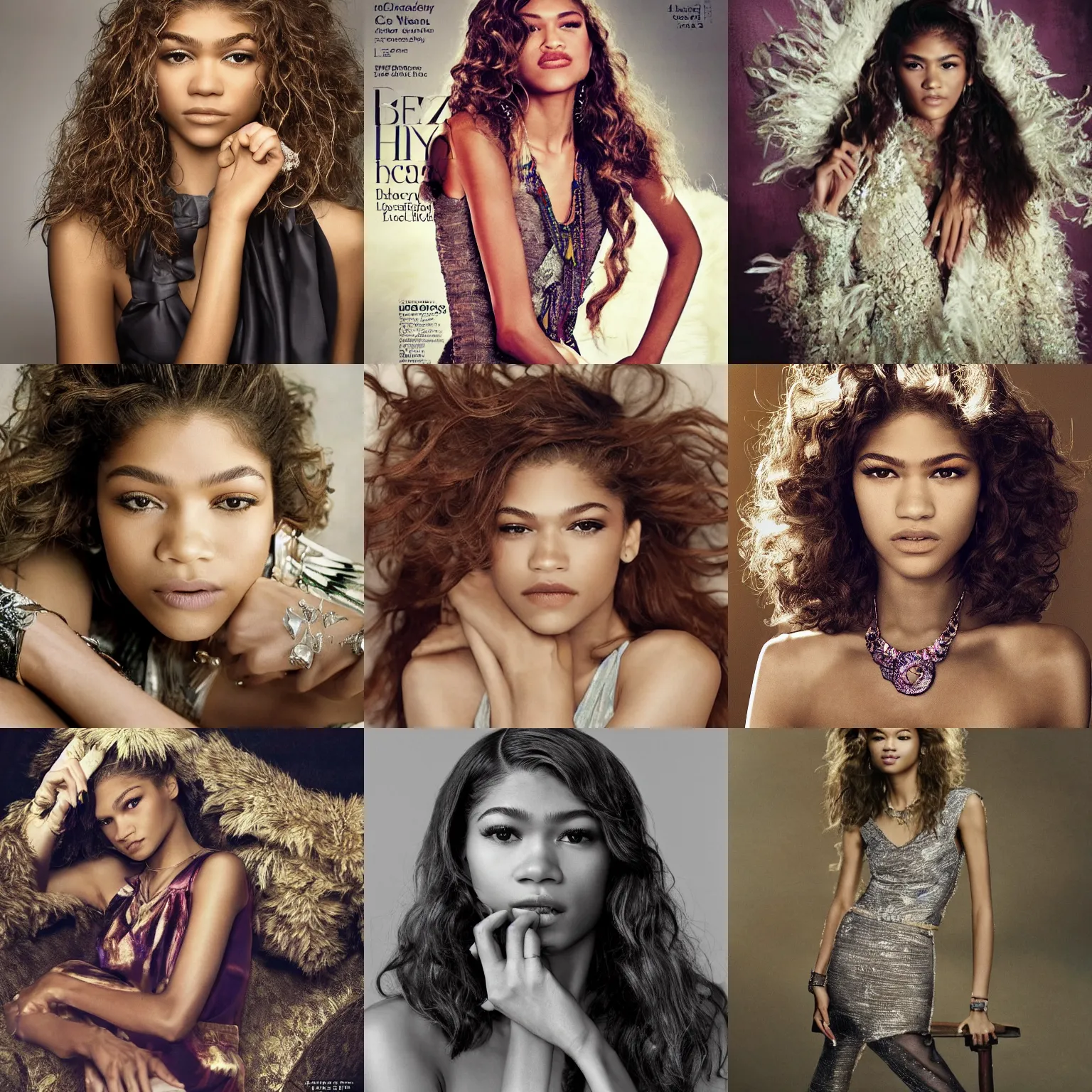 Prompt: Zendaya, high detail, photography by Annie Leibovitz