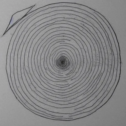Prompt: minimalistic drawing of a island in the middle of the ocean, birdseye view, drawn by davinci, beautiful drawing, award winning picture, incredible.