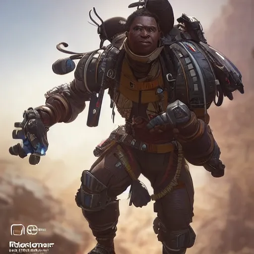 Prompt: photo realistic image of pathfinder from apex legends, stunning 3 d render inspired art by istvan sandorfi and greg rutkowski, character posing, complete body, realistic and detailed eyes, realistic, highly detailed attributes and atmosphere, dim volumetric cinematic lighting,