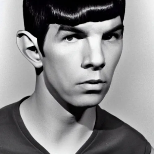 Image similar to young spock