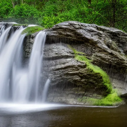 Prompt: spectacular waterfalls, winning award photo. canon rf 8 5 mm, 4 k. very detailed