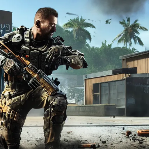 Image similar to call of duty black ops 3 waterbreak specialist