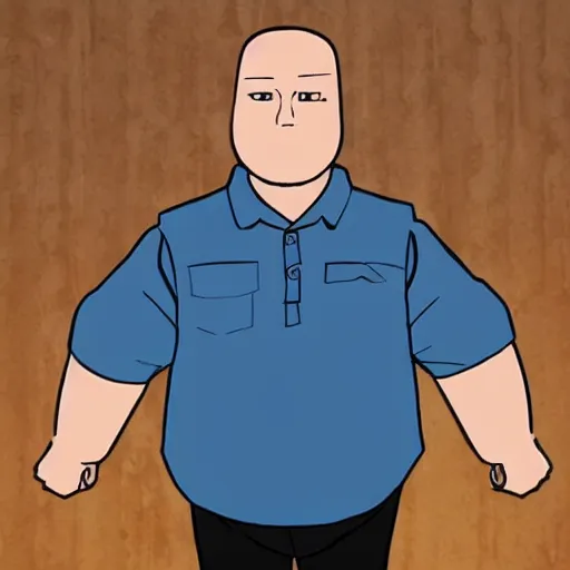 Image similar to we all know where Bobby Hill was on January 6th