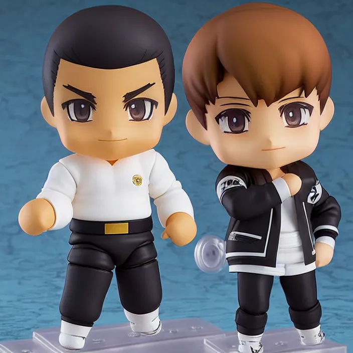 Prompt: Muhammad Ali, An anime Nendoroid of Muhammad Ali, figurine, detailed product photo