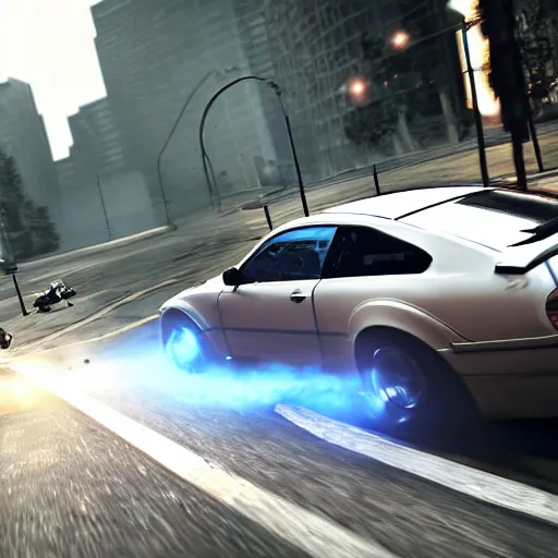 Image similar to gameplay from need for speed most wanted