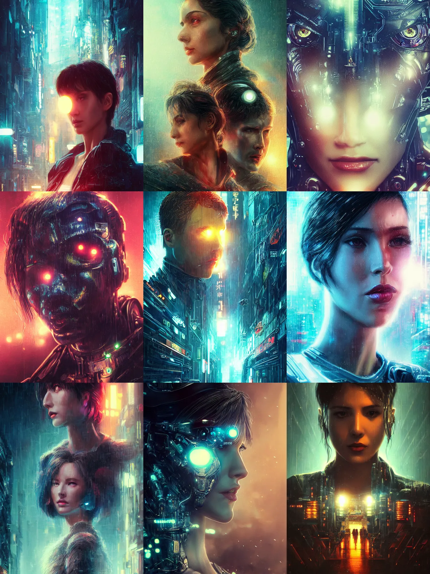 Prompt: portrait art of 8k ultra realistic retro , lens flare, atmosphere, glow, detailed,intricate,blade runner, cybernetic, full of colour, cinematic lighting, trending on artstation, 4k, hyperrealistic, focused, extreme details,unreal engine 5, cinematic, masterpiece, art by ayami kojima, giger