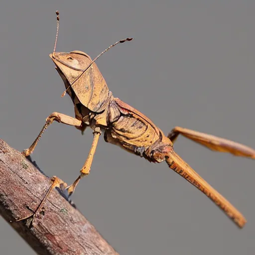Image similar to a locust