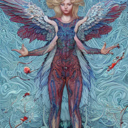 Image similar to archangel by James Jean And WLOPPRO