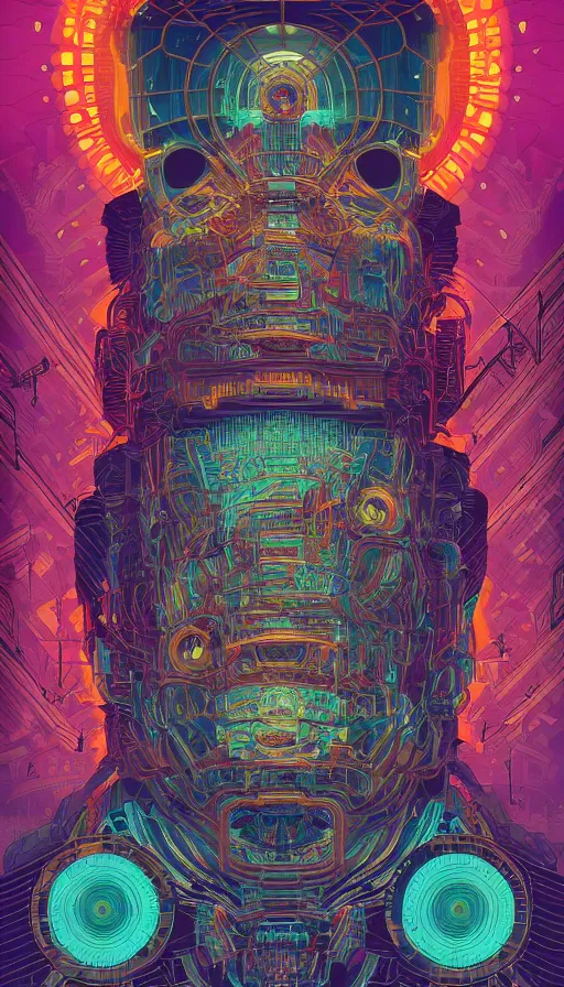 Image similar to king of demise, bismuth, futurism, dan mumford, victo ngai, kilian eng, da vinci, josan gonzalez