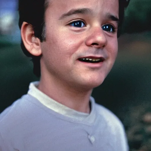 Prompt: bill murray plays the boy in shining ( 1 9 8 0 )