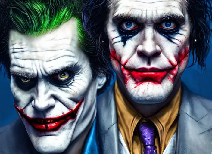 highly detailed portrait of jim carrey as the joker, | Stable Diffusion ...