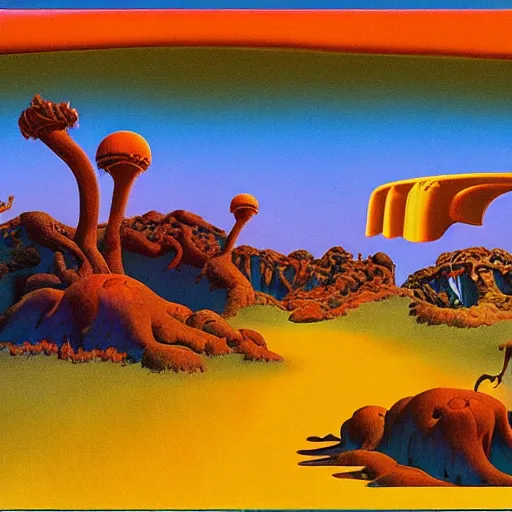 Image similar to rave part by roger dean