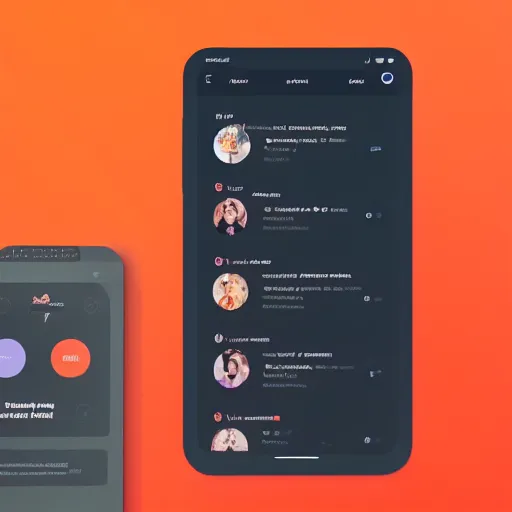 Image similar to Award winning UI design for Discord 2.0, featured on Behance