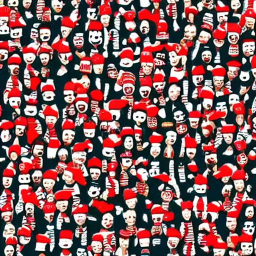 Image similar to where's waldo