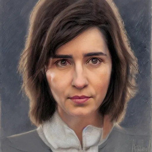 Prompt: maia sandu hyperrealistic, style of james gurney