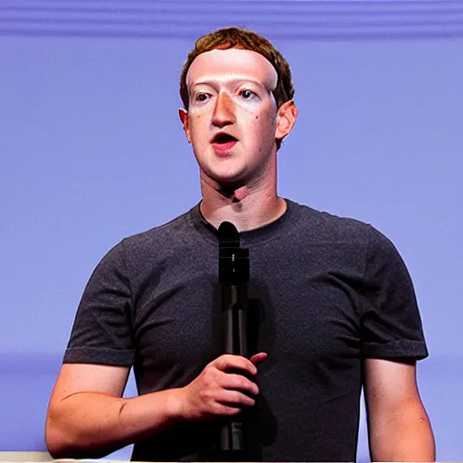 Prompt: Mark Zuckerberg as a cyborg in The Terminator