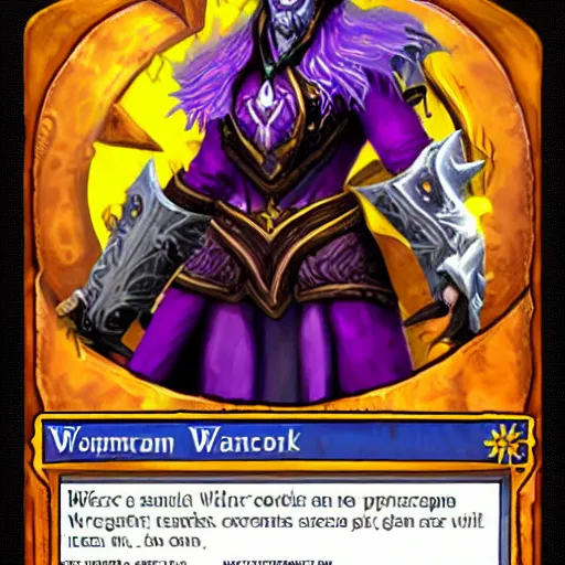 Prompt: warcraft warlock