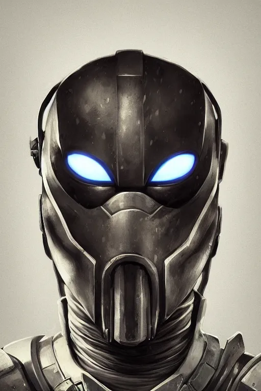 Image similar to epic mask helmet robot ninja portrait stylized as fornite style game design fanart by concept artist gervasio canda, behance hd by jesper ejsing, by rhads, makoto shinkai and lois van baarle, ilya kuvshinov, rossdraws global illumination radiating a glowing aura global illumination ray tracing hdr render in unreal engine 5